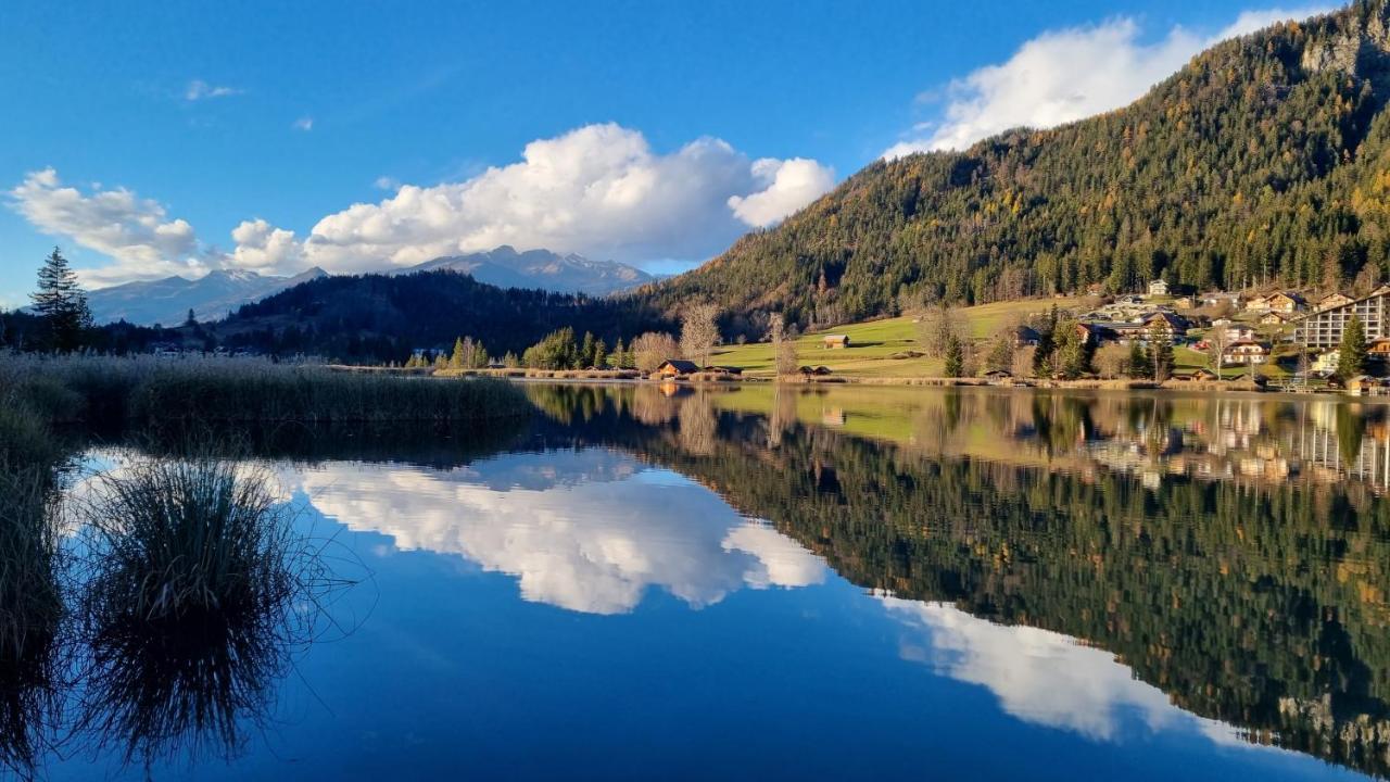 Kraners Alpenhof Bio Bed And Breakfast Pension Weissensee Luaran gambar