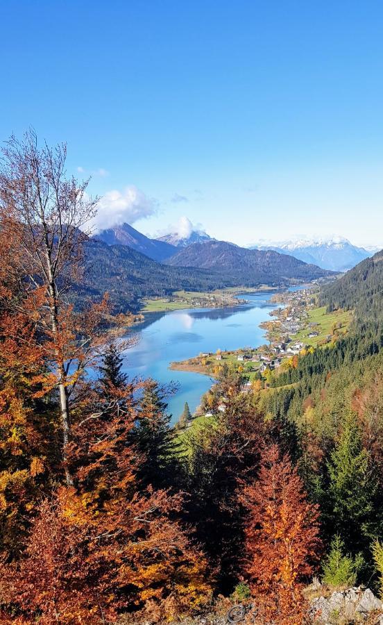 Kraners Alpenhof Bio Bed And Breakfast Pension Weissensee Luaran gambar