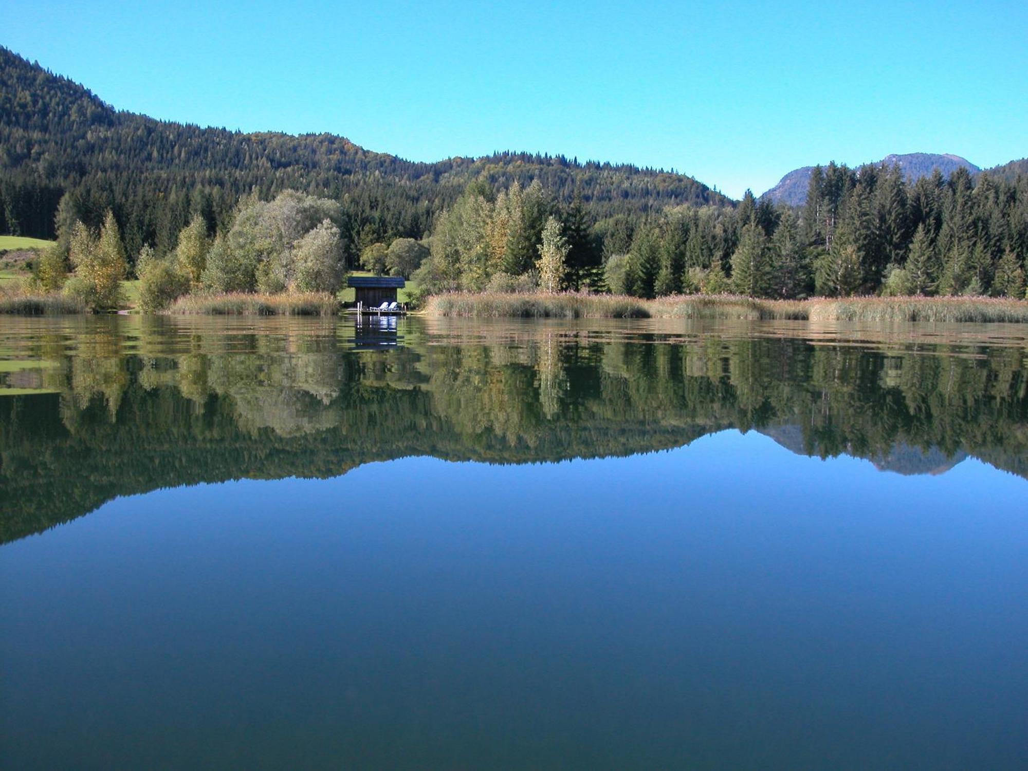 Kraners Alpenhof Bio Bed And Breakfast Pension Weissensee Luaran gambar