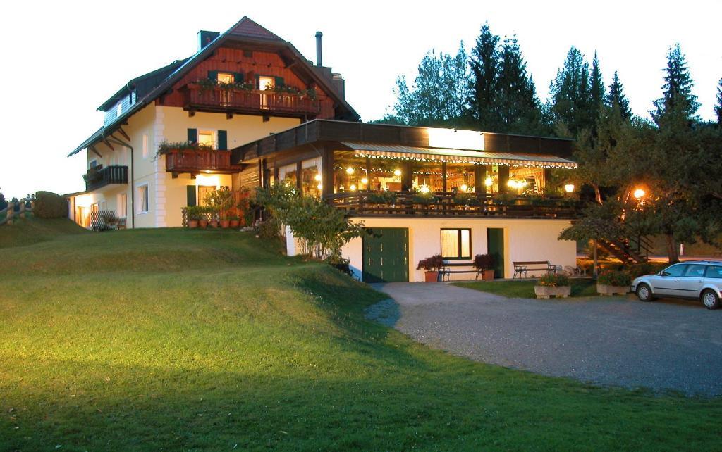 Kraners Alpenhof Bio Bed And Breakfast Pension Weissensee Luaran gambar